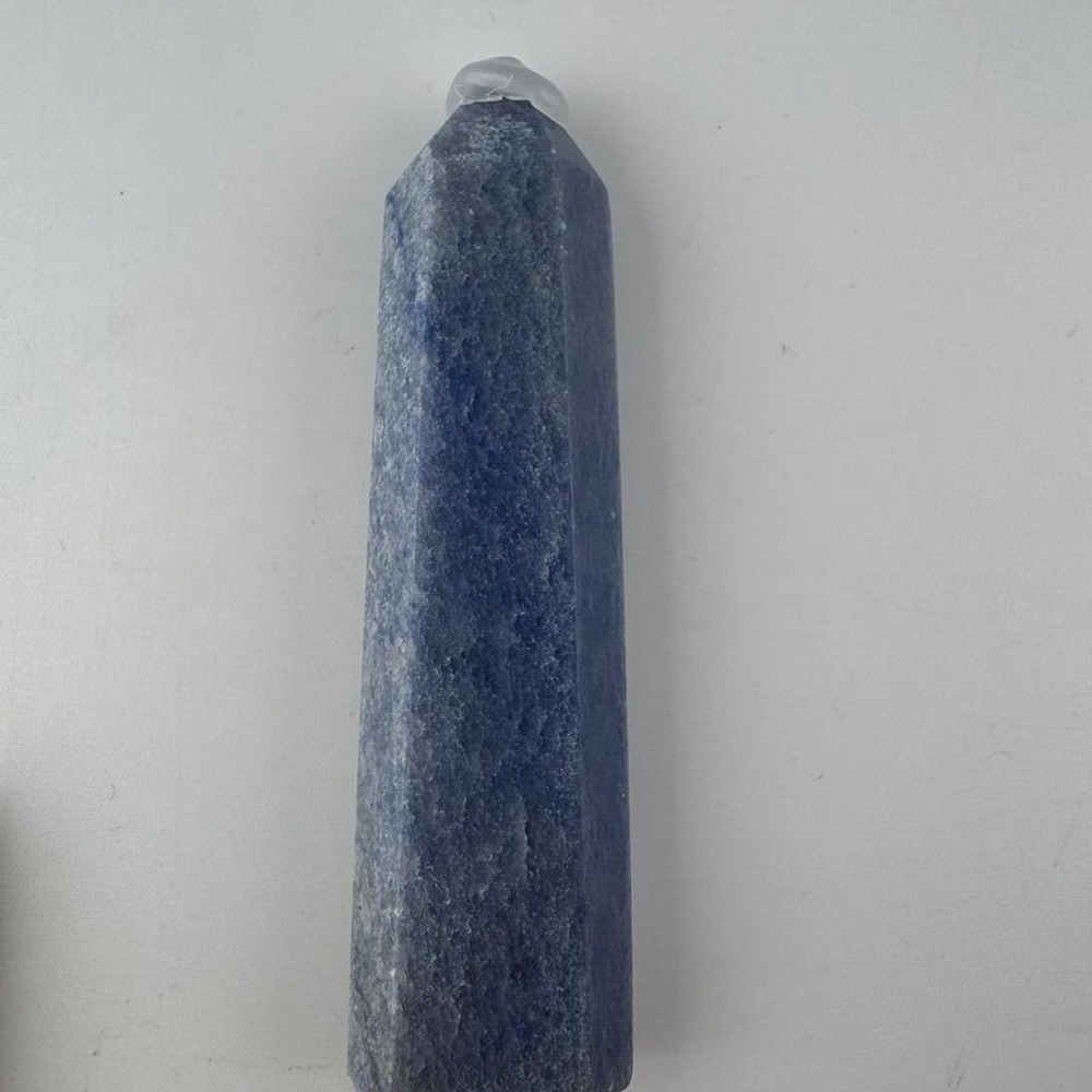 Blue Aventurine crystal point tower